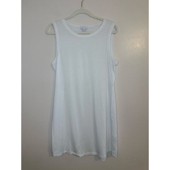 NWOT Beyond Yoga Womens Out of Town White Minimalist Athleisure Dress Large - Picture 3 of 9